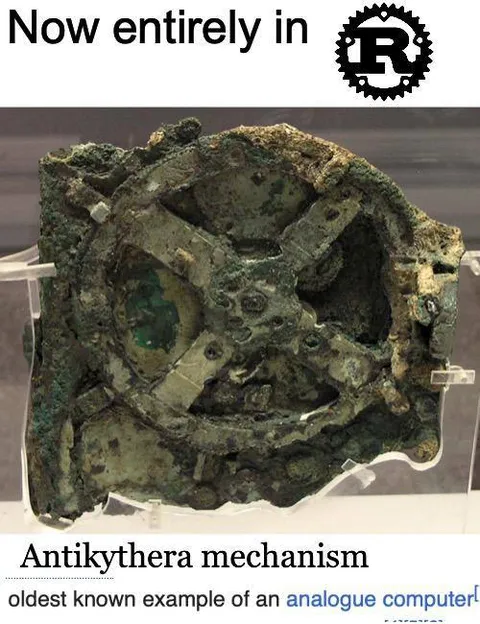 Antikythera Mechanism Analogue Computer