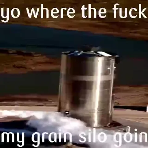 My Grain Silo Is Going to Space
