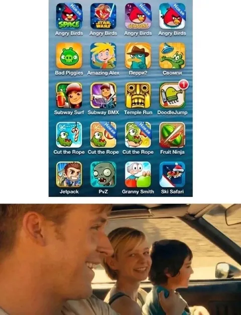 Игры из старого телефона