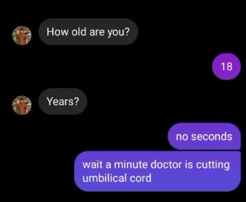 How Old Are You? No Seconds