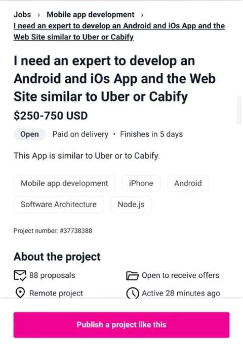 Uber Clone in Five Days