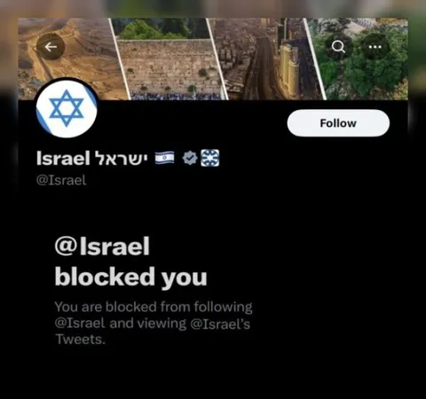 Israel Blocked You