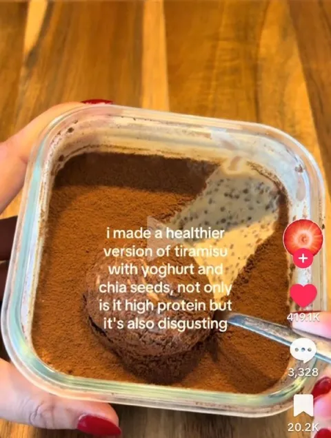 Disgusting Healthy Tiramisu