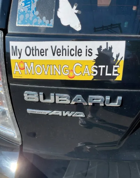 My Other Vehicle Is a Moving Castle