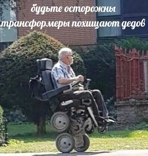 Трансформеры похищают дедов