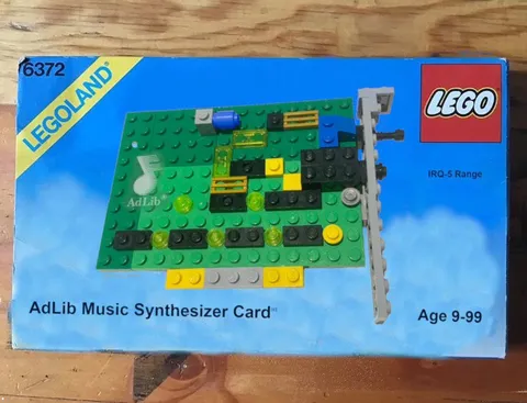 LEGO Music Synthesizer Card