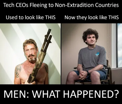 Tech CEOs Before and After Extradition