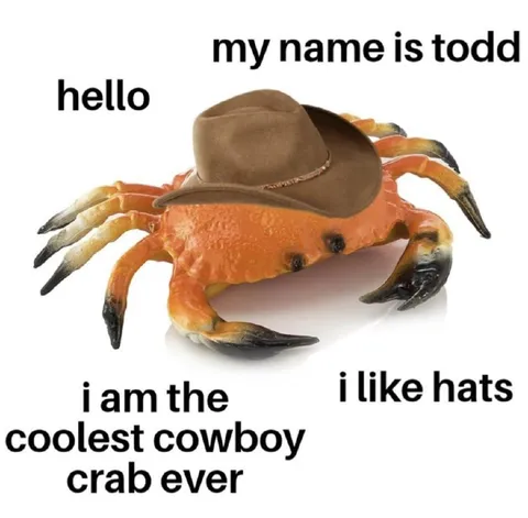 Coolest Cowboy Crab