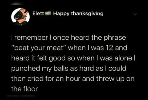 Beat Your Meat Misunderstanding