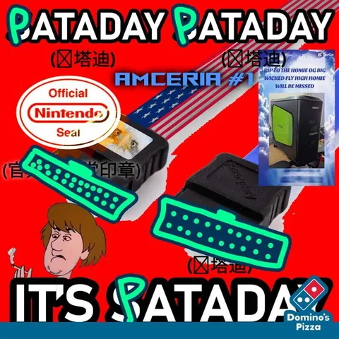 It's Pataday meme collage