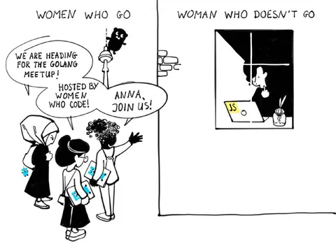 Woman Who Doesn't Go