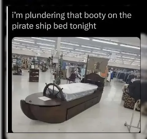 Pirate Ship Bed Tonight