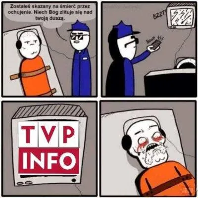 Skazany na śmierć przez ochujenie