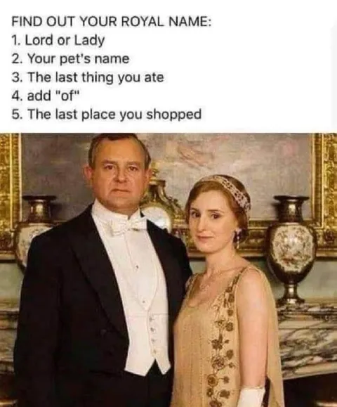 Find Out Your Royal Name