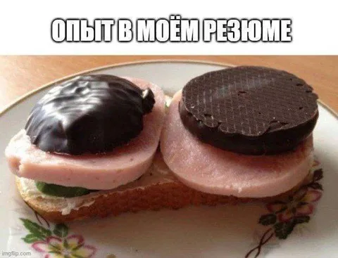 Опыт в моём резюме