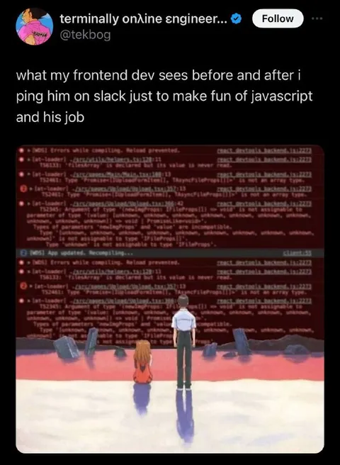 Frontend Developer Sees JavaScript Errors