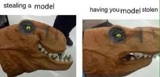 Stealing a Model vs Model Stolen