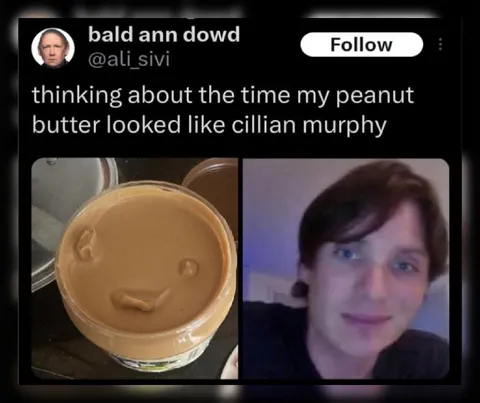 Peanut Butter Cillian Murphy