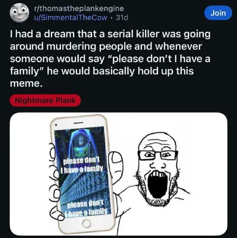 Serial Killer Nightmare Plank