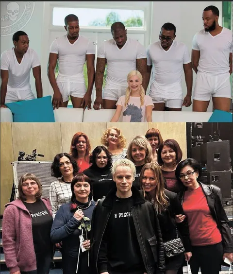 Я русский среди поклонниц