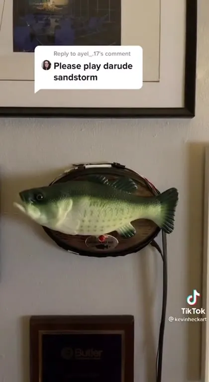 Fish Plays Sandstorm