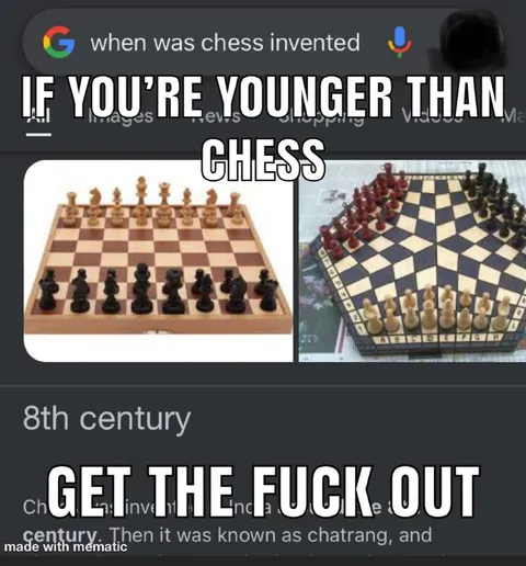 Younger Than Chess