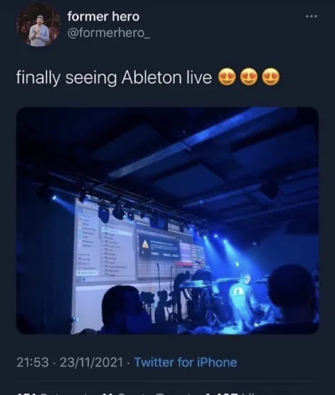 Finally Seeing Ableton Live