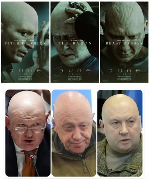 Dune Harkonnens Lookalike Meme