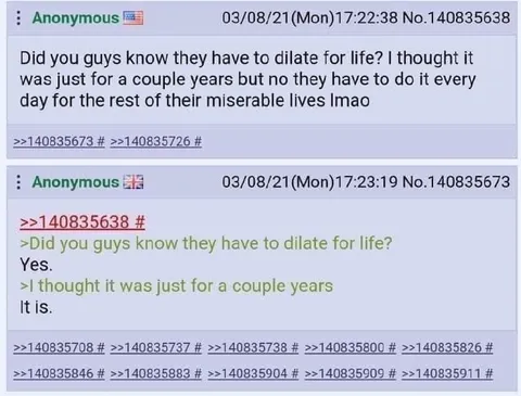 They Have to Dilate for Life