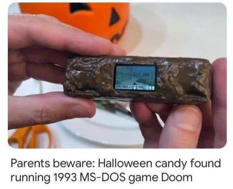 Halloween Candy Running Doom
