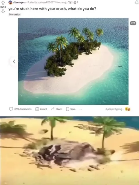 Stuck on an Island With Your Crush