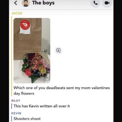 Deadbeat Valentine Flowers