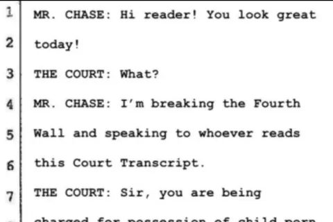 Breaking the Fourth Wall in Court