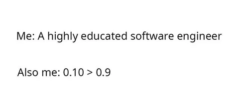 Educated Engineer Misreads Decimals