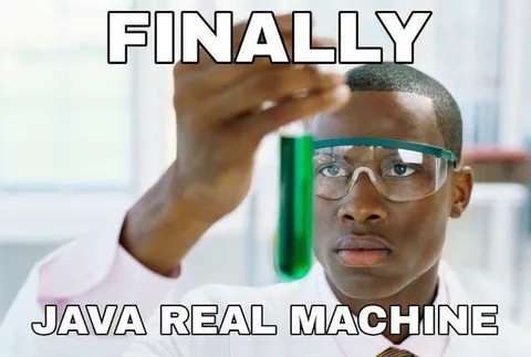 Finally Java Real Machine