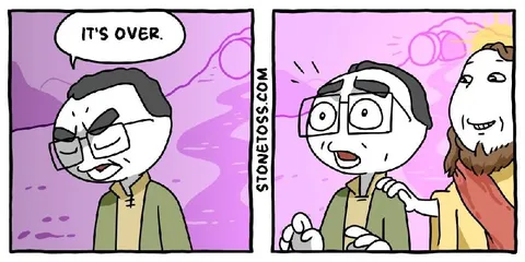 It's Over Comfort Comic