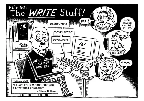 He's Got the Write Stuff