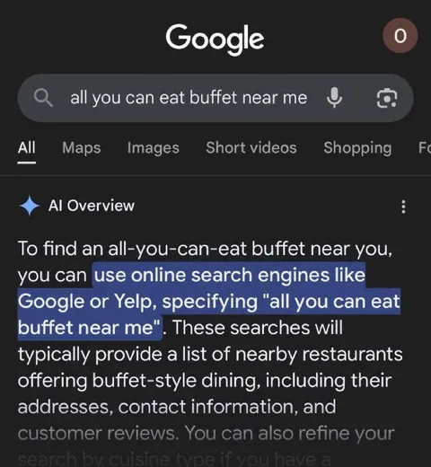 Google Explains a Simple Search