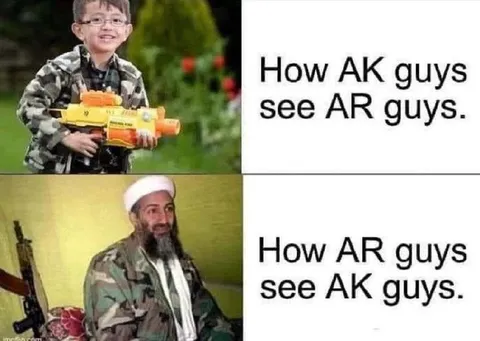 How AK Guys See AR Guys