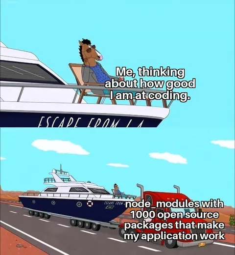 BoJack Thinking About Coding