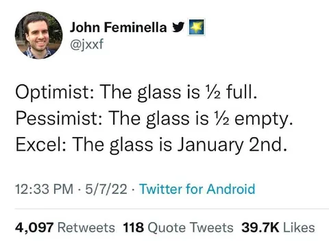 January 2nd Glass Joke