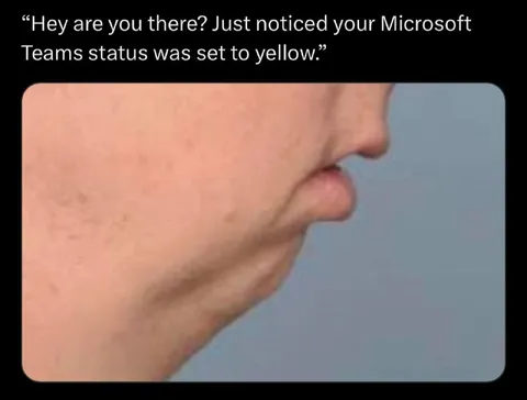 Microsoft Teams Status Turned Yellow