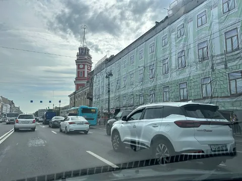 Питерский дом как нарисованный
