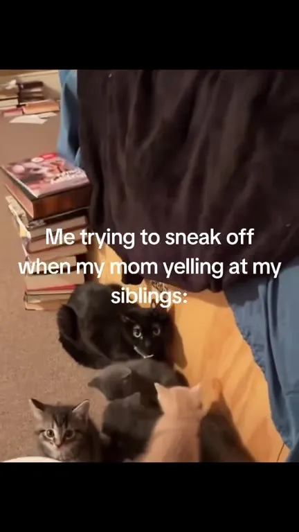 Sneaking Away From Sibling Drama