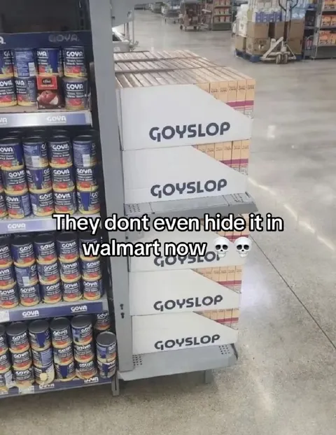 They Don't Even Hide It in Walmart
