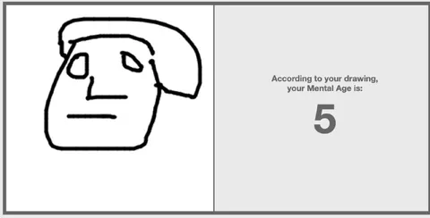 Mental Age 5 Drawing