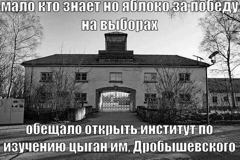 Яблоко обещало институт цыган