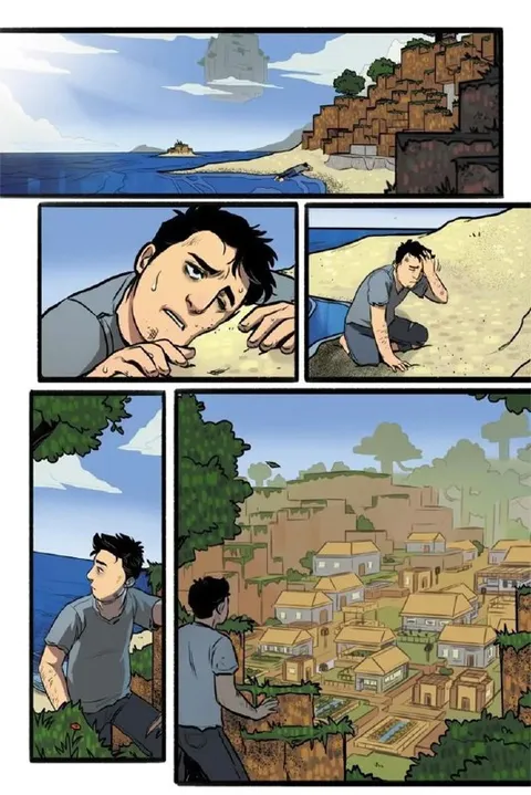 Мужчина попал в Minecraft