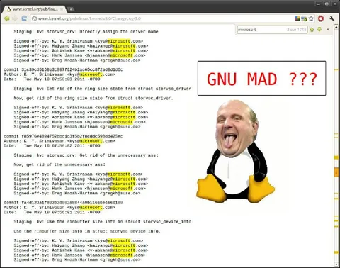 GNU Mad Linux Commit
