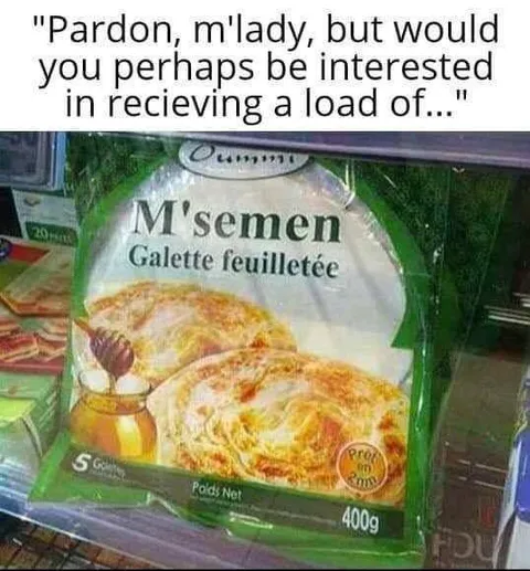 M'lady M'semen Delivery